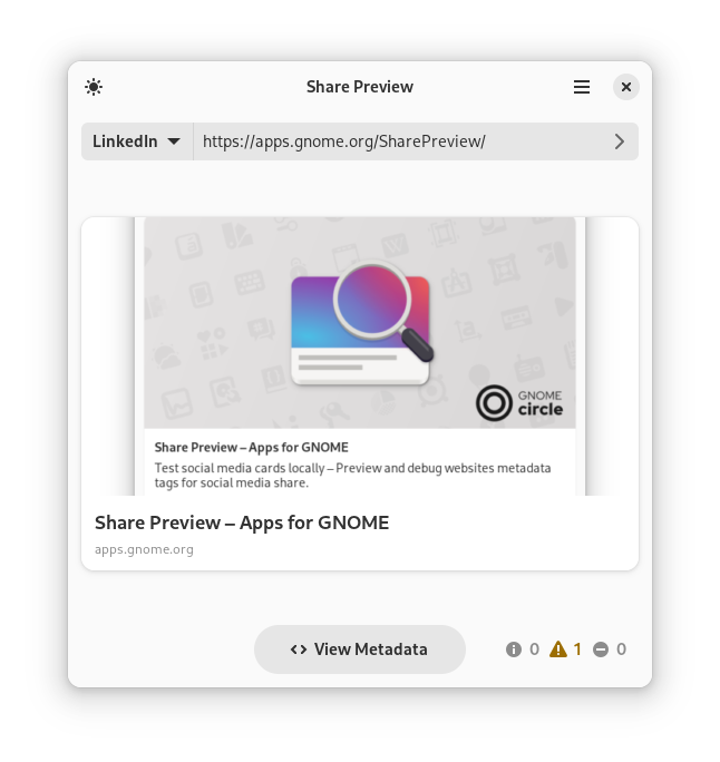Share Preview